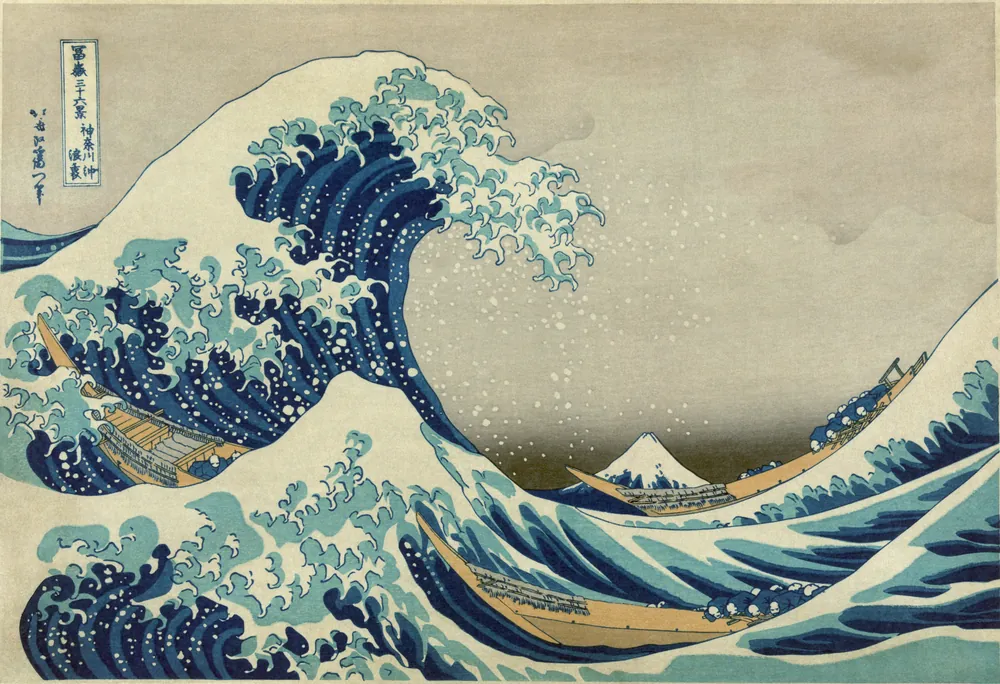 Katsushika Hokusai, The Great Wave off Kanagawa (神奈川沖浪裏)